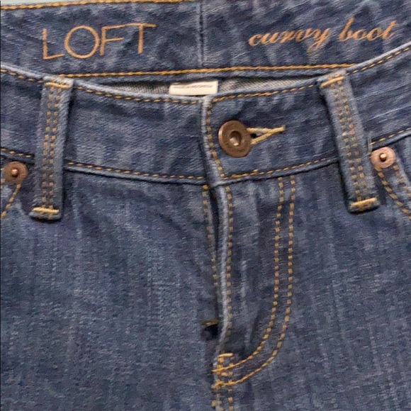 Loft Curvy Boot Jeans - Picture 4 of 4